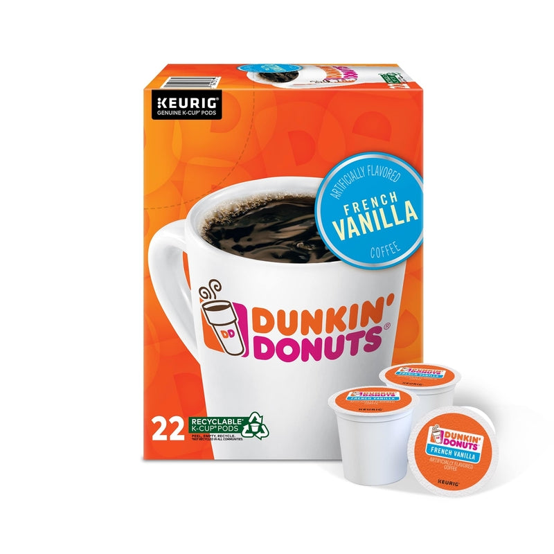 KEURIG - Keurig Dunkin' Donuts French Vanilla Coffee K-Cups 22 pk