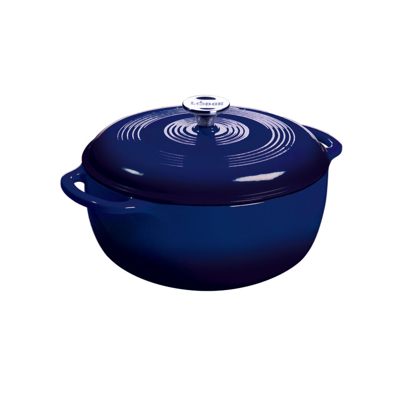 LODGE - Lodge Cast Iron Dutch Oven 6 qt Indigo