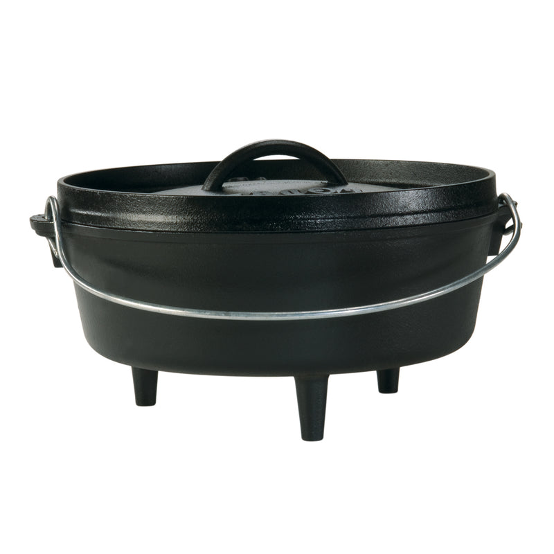 LODGE - Lodge Cast Iron Dutch Oven 10 in. 4 qt Black