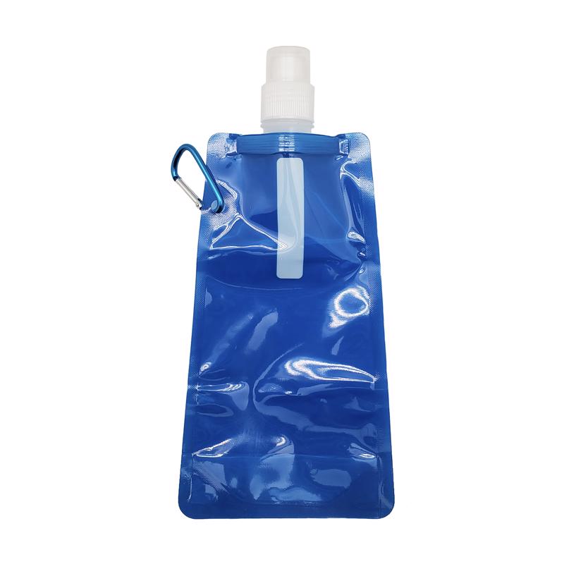 KOLORAE - Kolorae 16 oz Blue/Red Polyethylene Flask