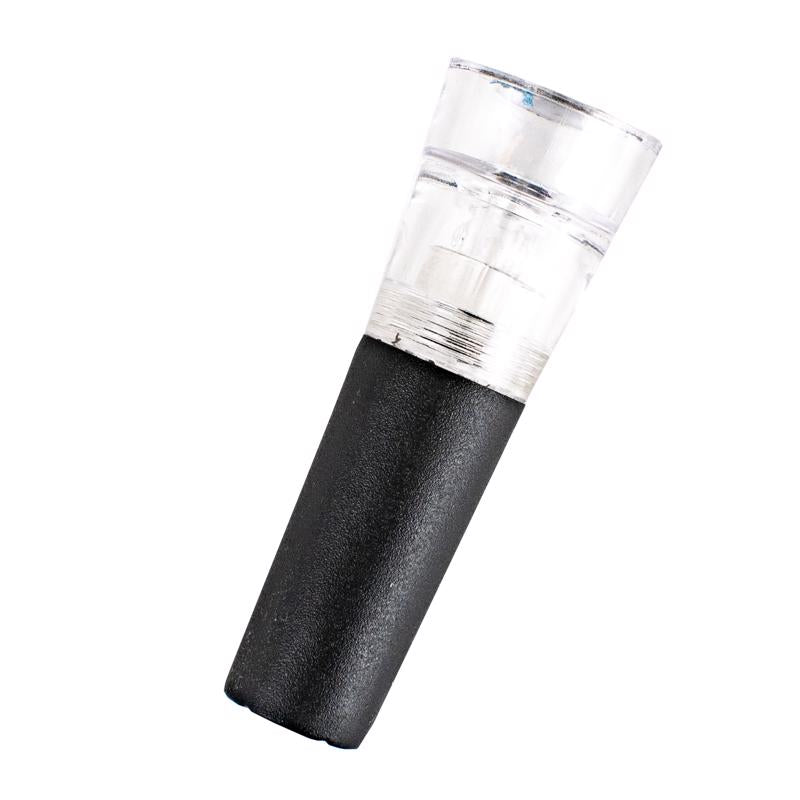 BARY3 - BarY3 Black/Clear Vacuum Pump Wine Stopper