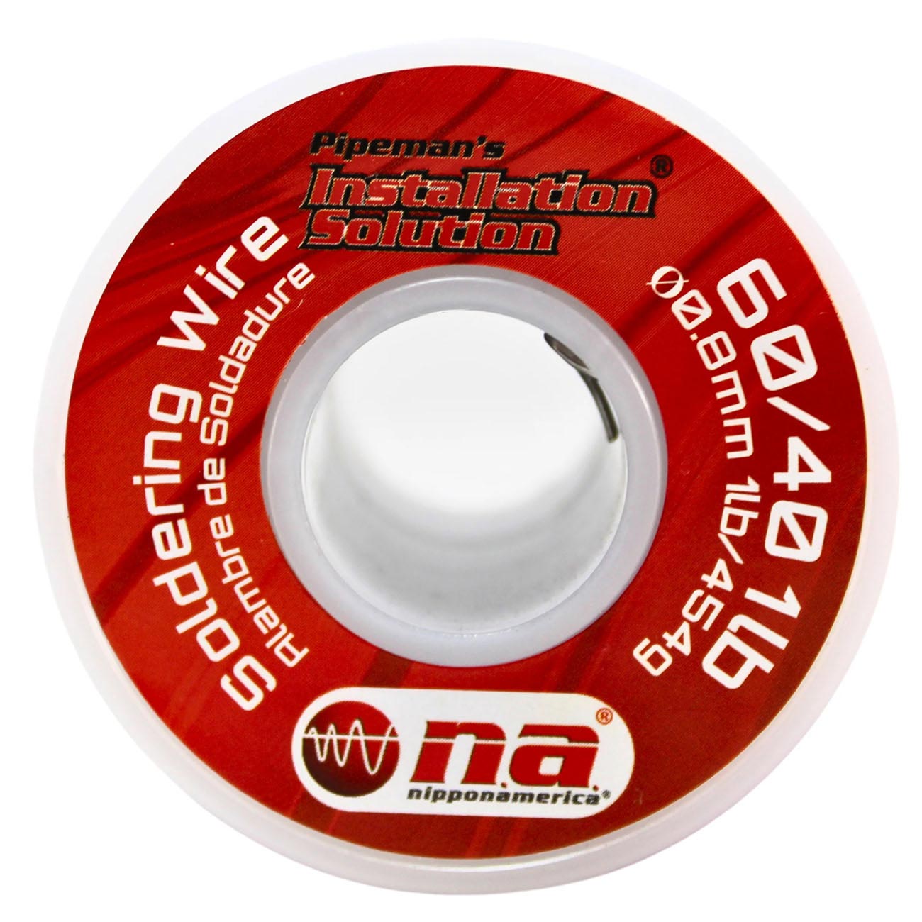 Installation Solution Rosin Core Solder Wire 1 LB Spool (60% Rosin / 40% Lead)