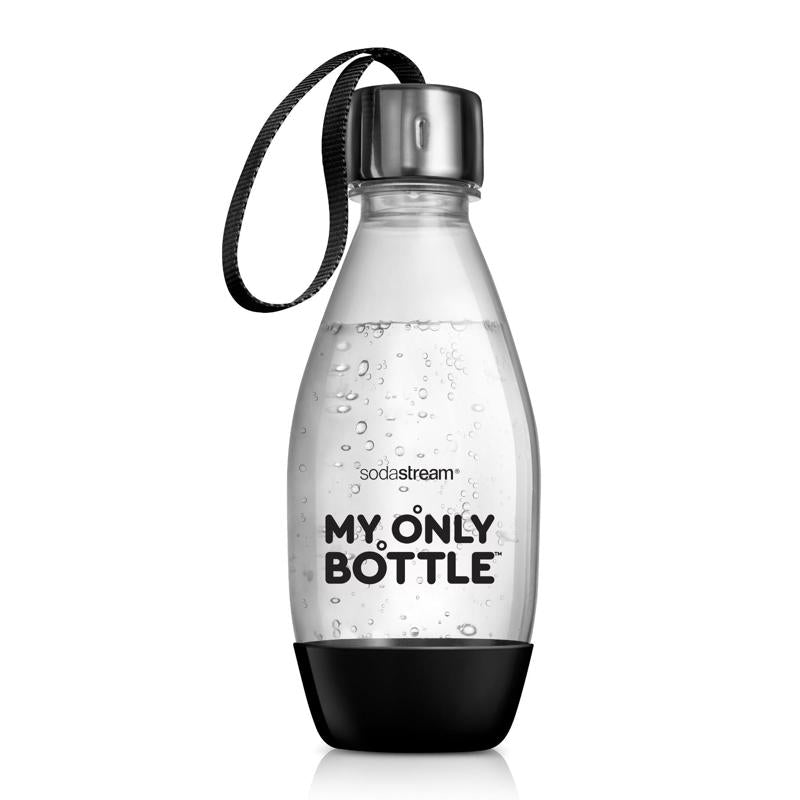 SODASTREAM - SodaStream My Only Bottle Black 0.5 L Carbonator Bottle 1 pk