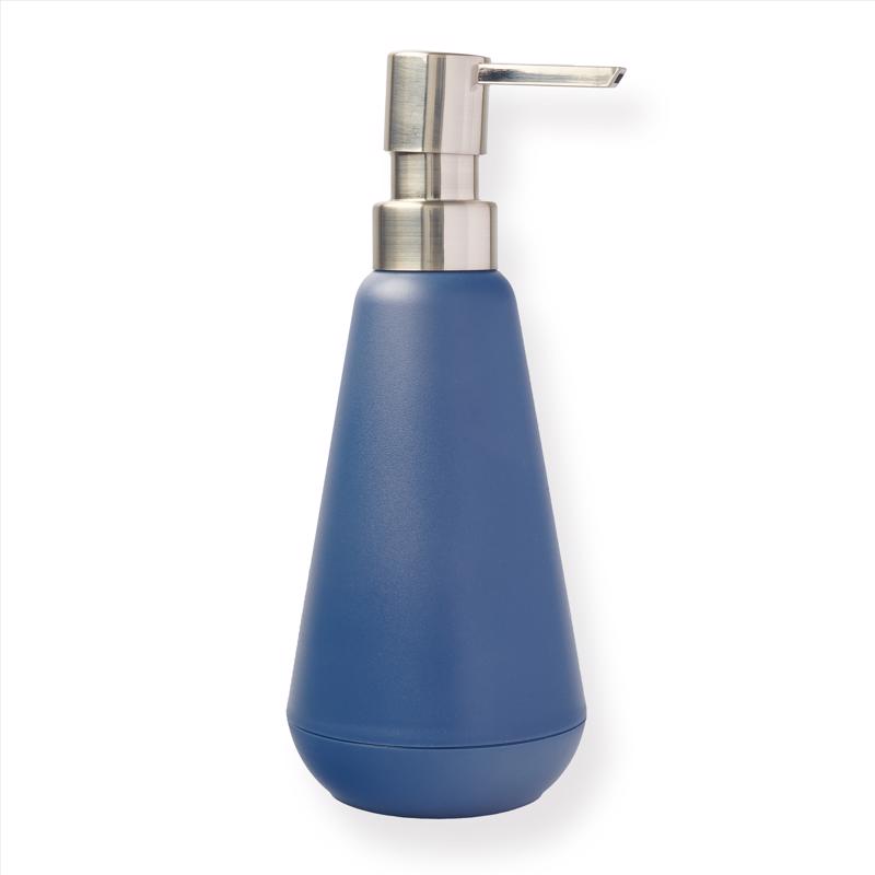 STTELLI - Sttelli Belize Brushed Nickel Navy Plastic Soap Pump