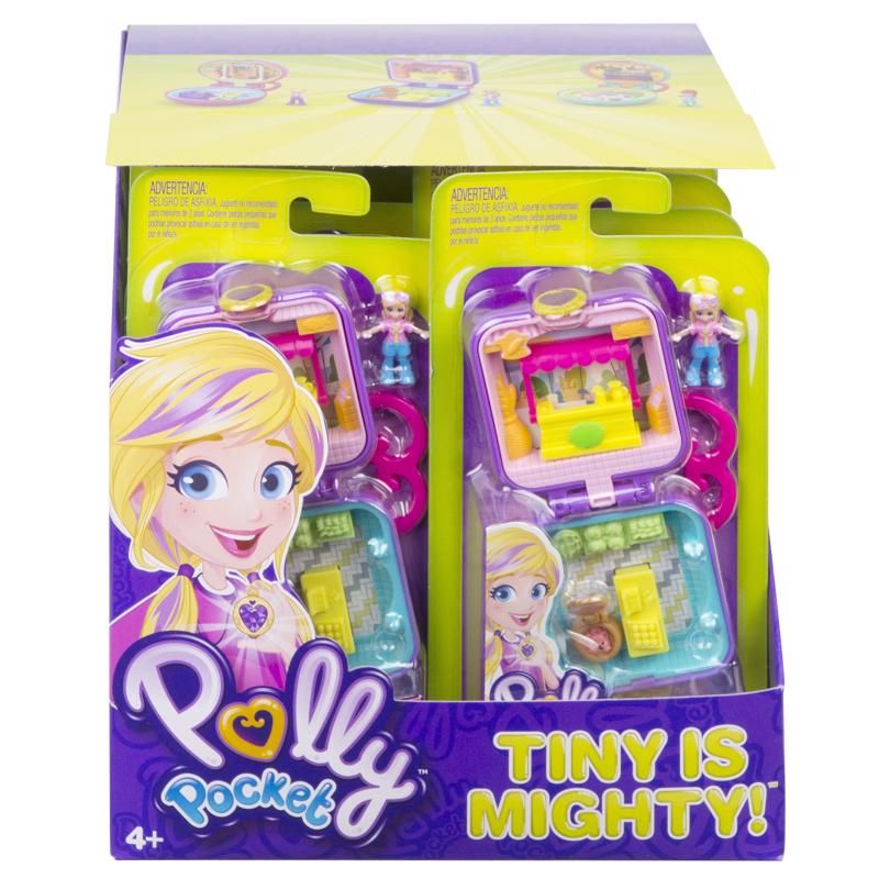 MATTEL - Mattel Polly Pocket Mini Compact Playset Assorted