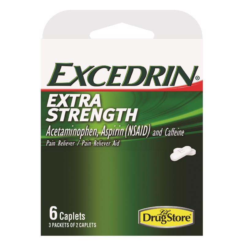 EXCEDRIN - Excedrin Pain Reliever 6 ct - Case of 6