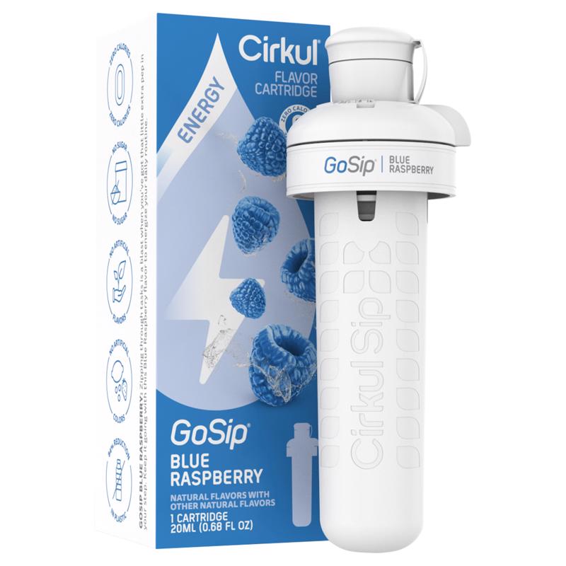 CIRKUL - Cirkul GoSip Blue Raspberry Flavor Cartridge 0.68 fl. oz.