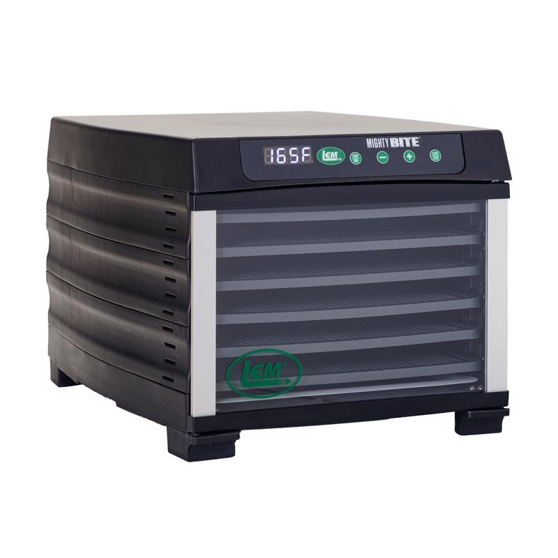 LEM - LEM Matte Black 7 sq ft Food Dehydrator