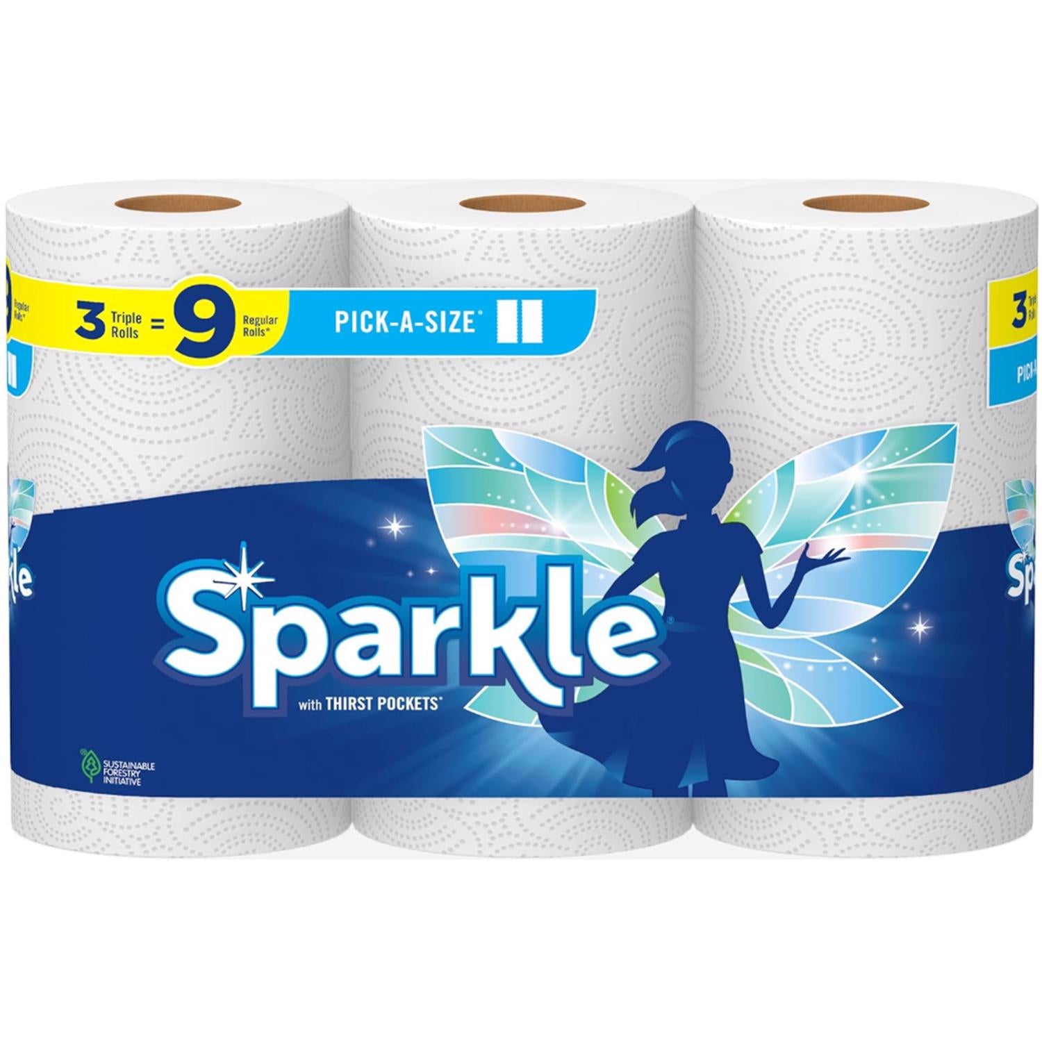 Sparkle Paper Towels 165 sheet 2 ply 1 pk - Case of 8