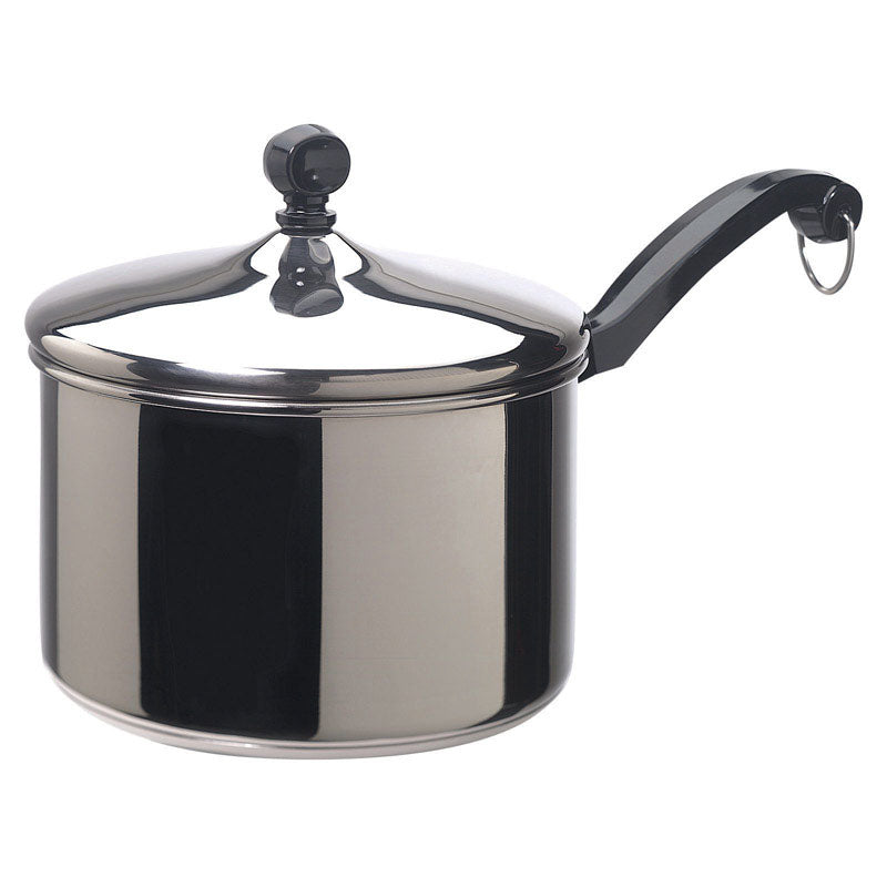 FARBERWARE - Farberware Classic Series Stainless Steel Saucepan 3 qt Silver
