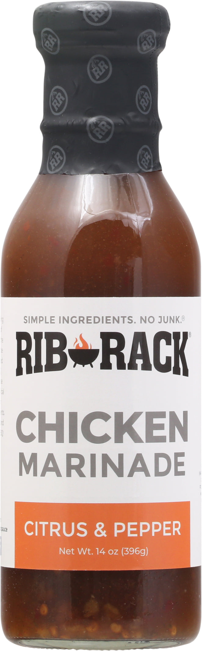 Rib Rack Citrus & Pepper Chicken Marinade 14 oz - Case of 6