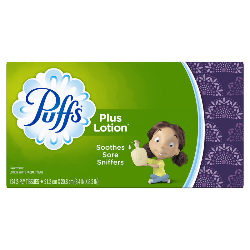 PUFFS - Puffs 124 ct Facial Tissue - Case of 24
