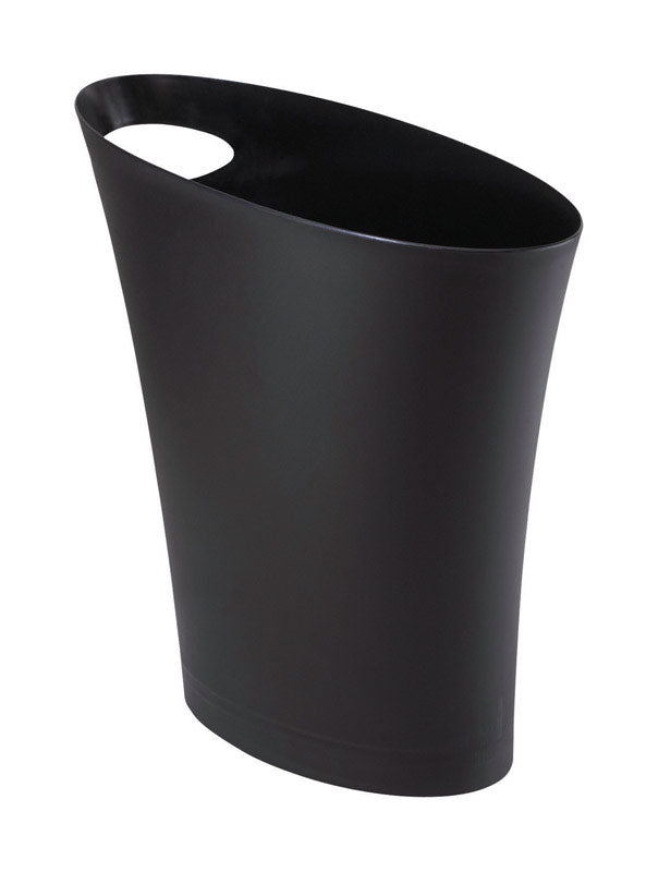 UMBRA - Umbra Skinny 2 gal Black Plastic Modern Wastebasket - Case of 6