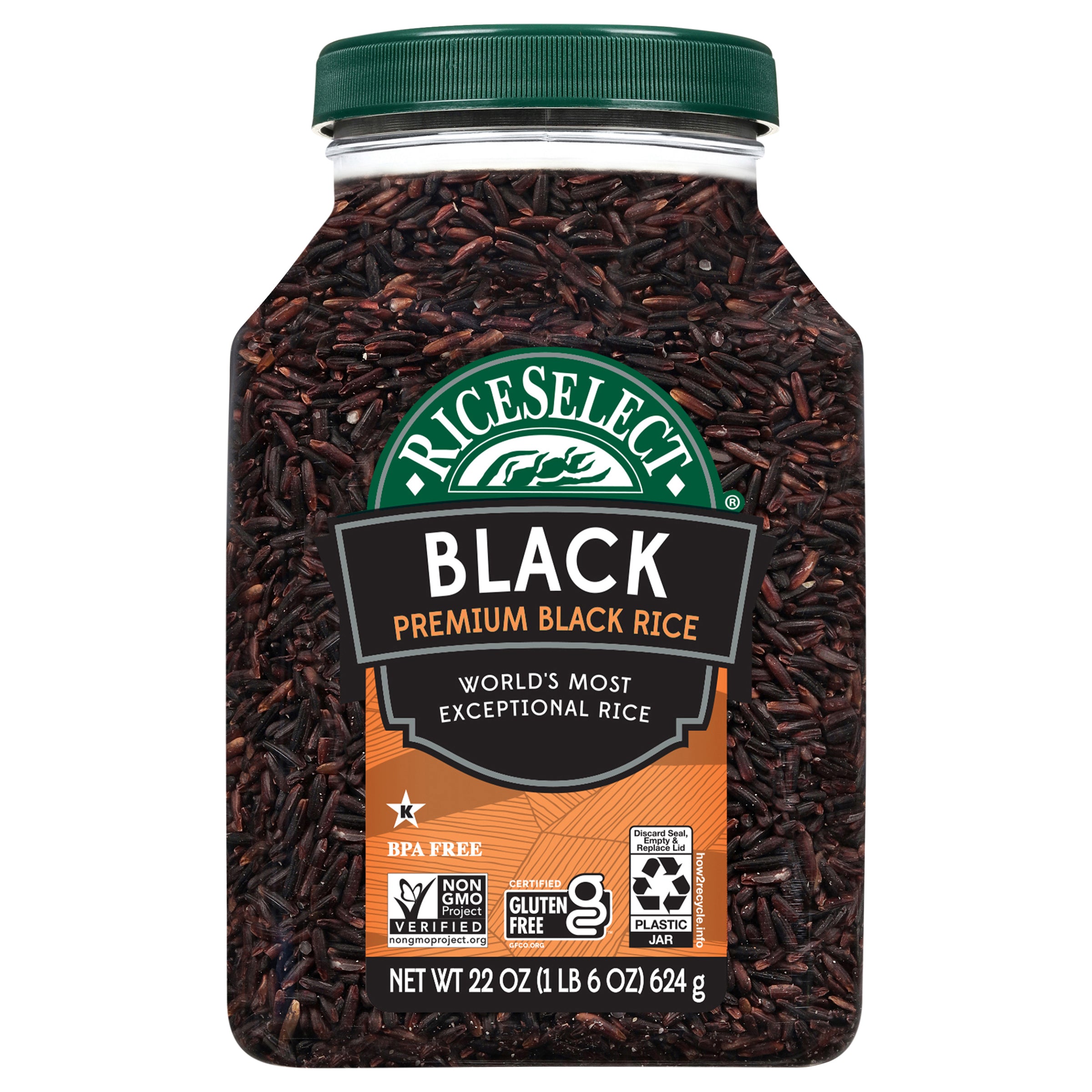 RiceSelect Black Rice 22 oz - Case of 4