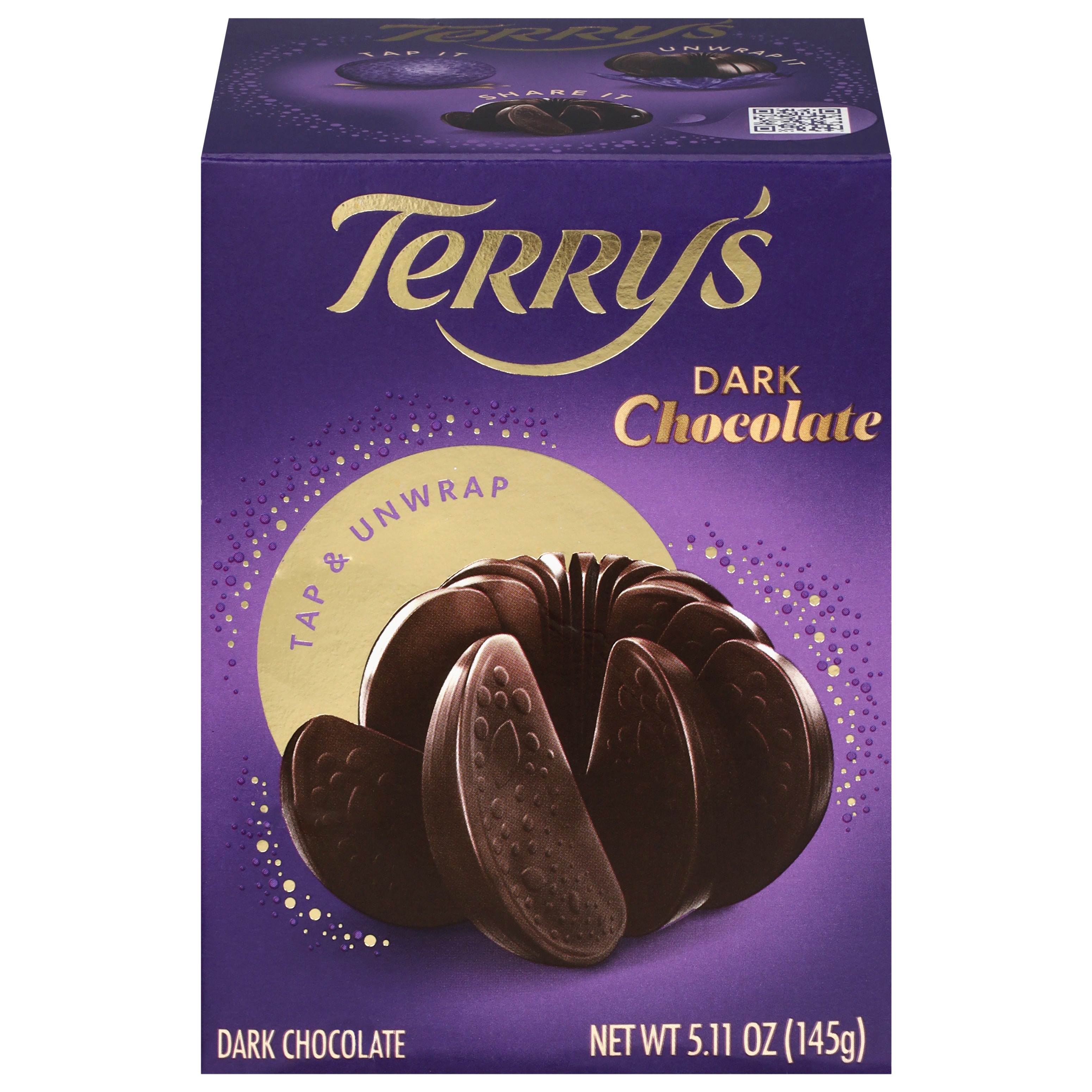 Terry's Dark Chocolate 5.11 oz - Case of 12
