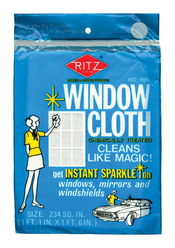 RITZ - Ritz Original Scent Window Cleaner 1 pk Wipes