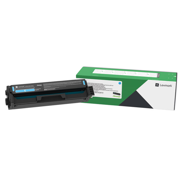 Lexmark - C3210C0 Return Program Toner, 1,500 Page-Yield, Cyan