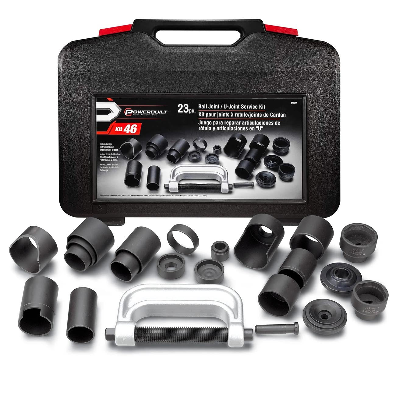Powerbuilt Ball and U Joint Service Set 23 Piece Tool Kit