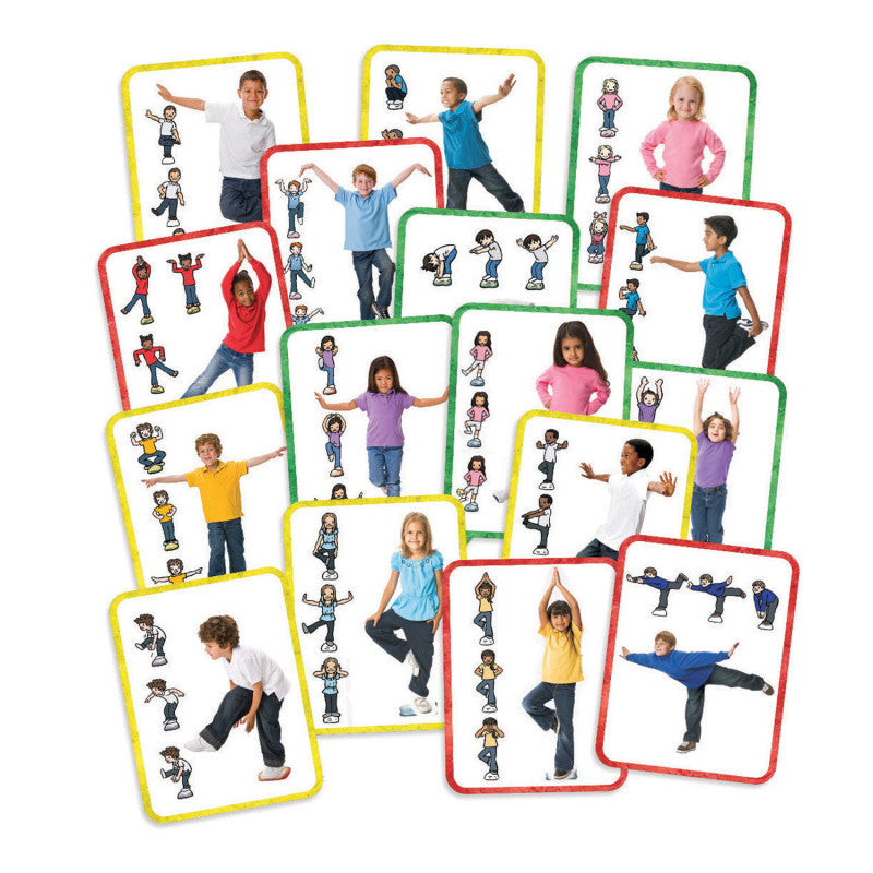 ROYLCO - Body Stepping Stones Exercise Cards