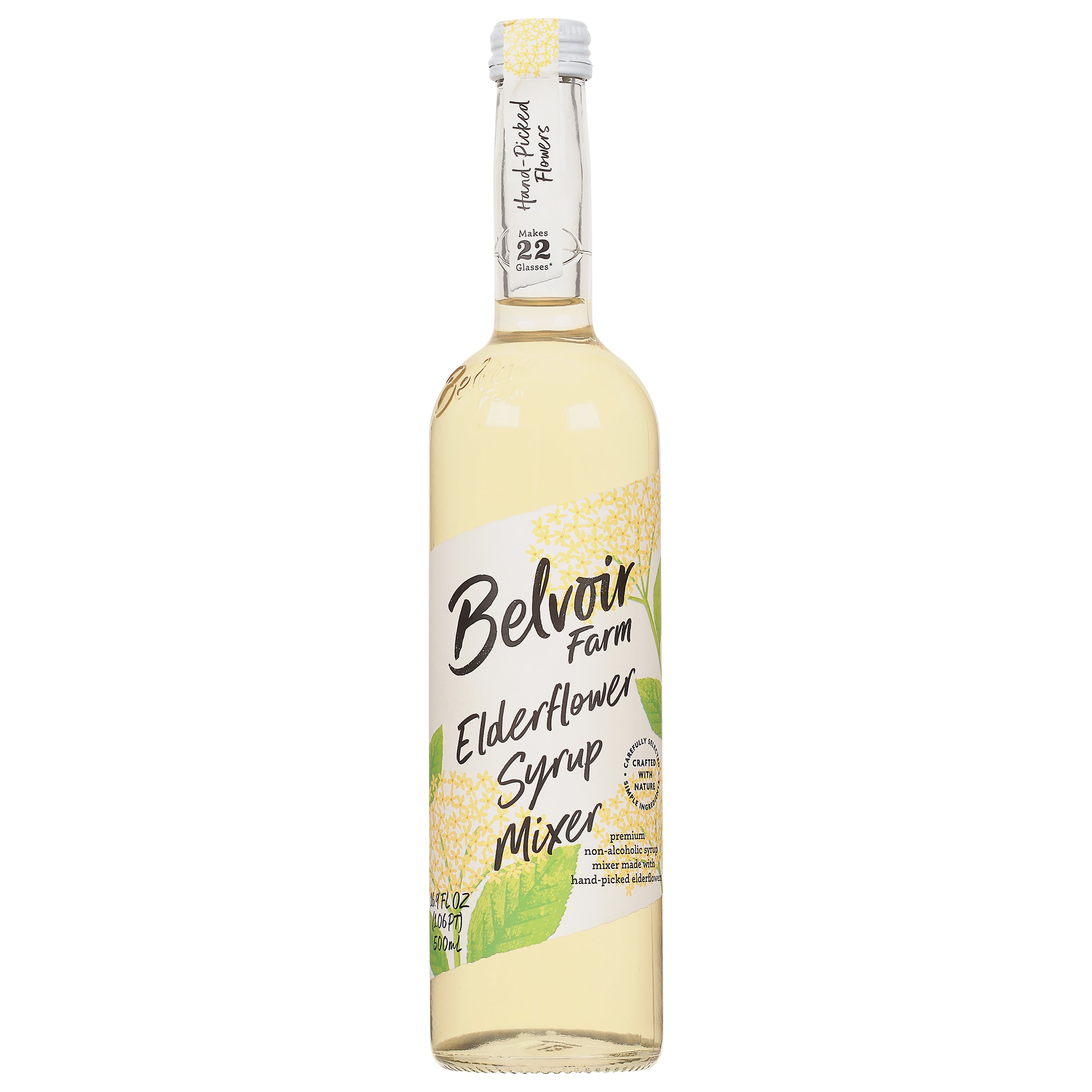 Belvoir Farm Elderflower Syrup Mixer 16.9 fl oz - Case of 6