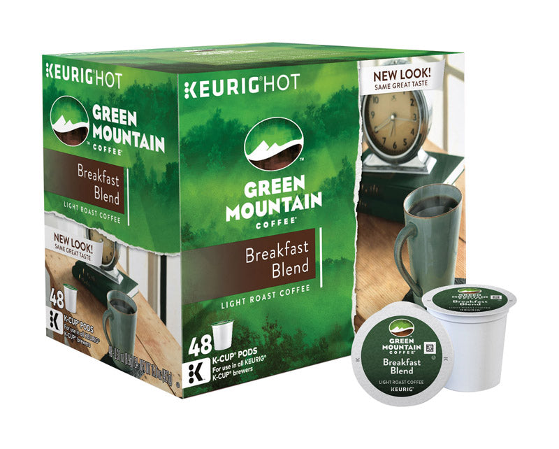 KEURIG - Keurig Green Mountain Coffee Breakfast Blend Coffee K-Cups 48 pk