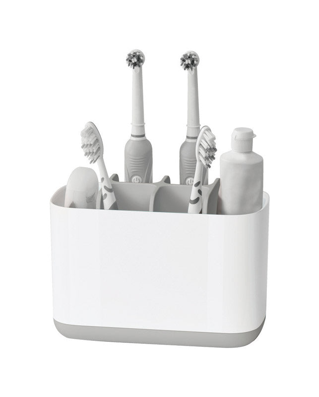JOSEPH JOSEPH - Joseph Joseph Light Gray/White Plastic Toothbrush Holder
