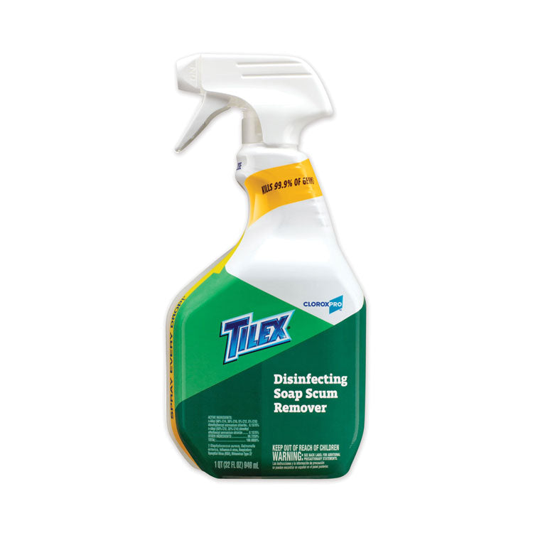 Tilex - Soap Scum Remover and Disinfectant, 32 oz Smart Tube Spray