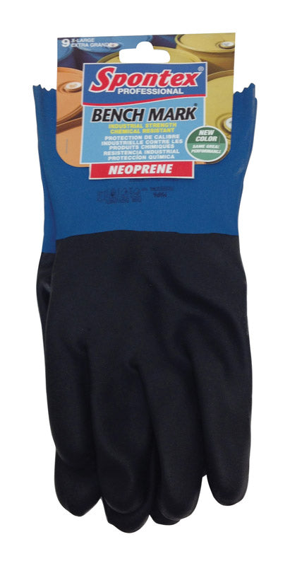 SPONTEX - Spontex Bench Mark Neoprene Gloves XL Black 1 pk