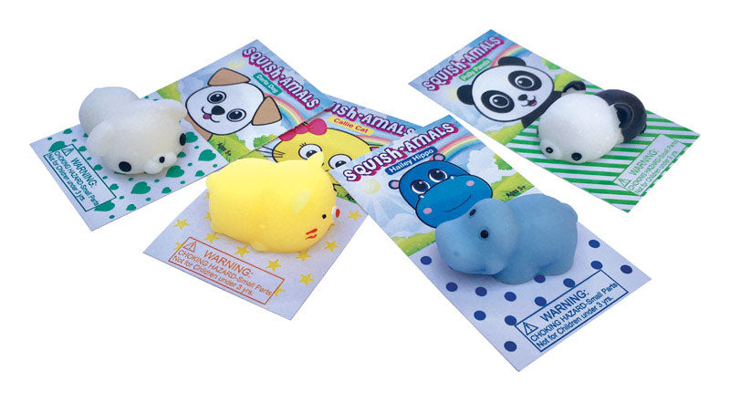 ZORBITZ - Zorbitz Squish-Amals Squishy Toy Animals Rubber - Case of 24