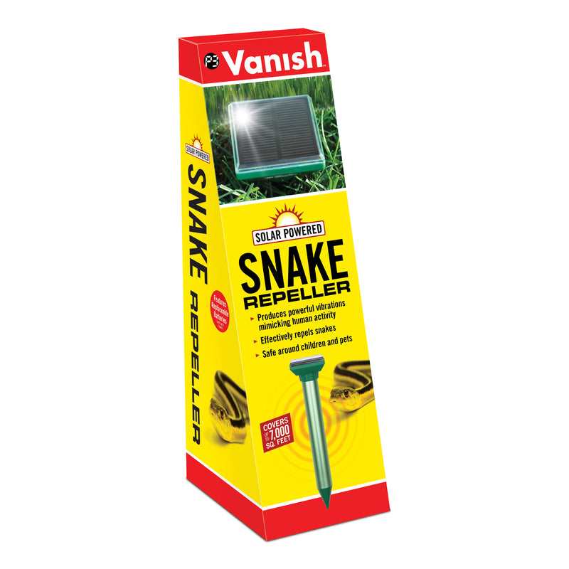 VANISH - Vanish Solar-Powered Electronic Stake Repeller For Snakes