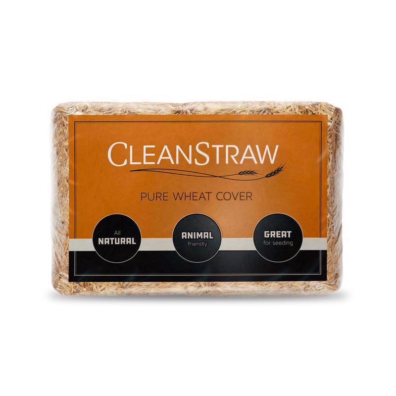 CLEANSTRAW - CleanStraw Natural Mulch 2.3 cu ft