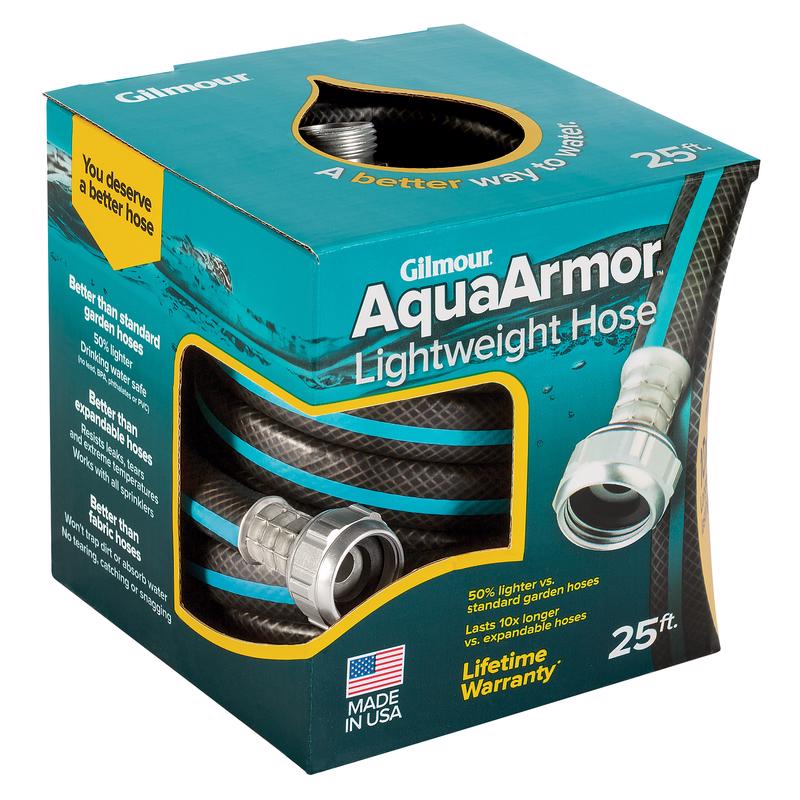 GILMOUR - Gilmour AquaArmor 1/2 in. D X 25 ft. L Lightweight Garden Hose