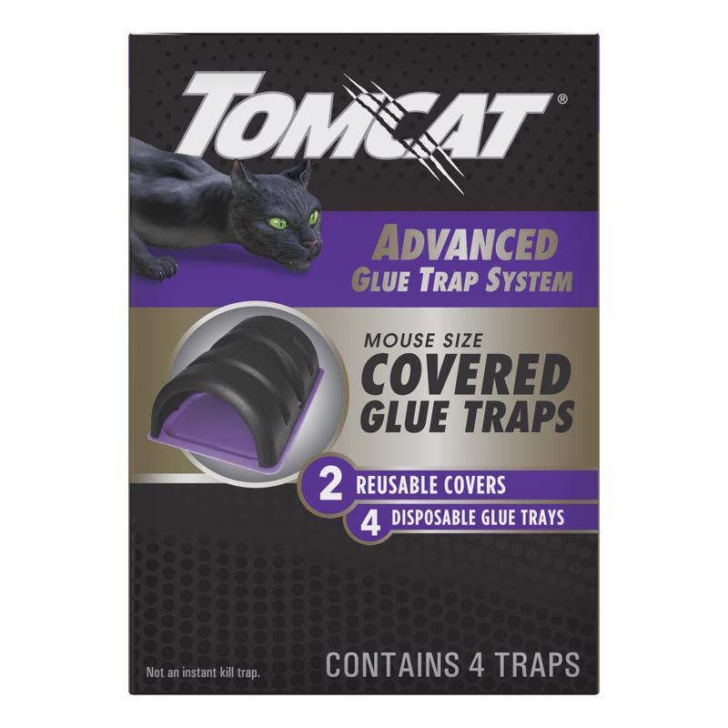 TOMCAT - Tomcat Glue Trap For Insects/Mice/Spiders 4 pk