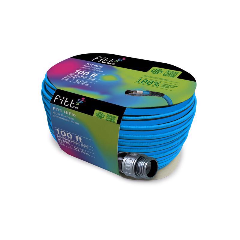 FITT - Fitt HiFlo 100 ft. L Medium Duty Commercial Grade Lightweight Garden Hose