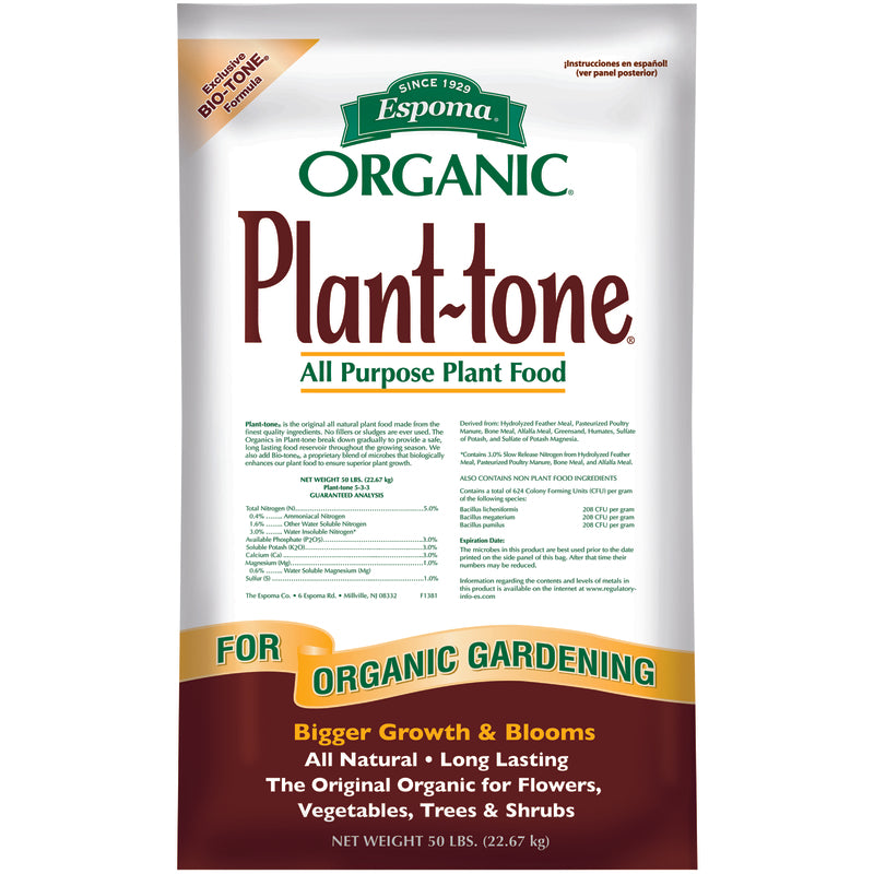 ESPOMA - Espoma Plant-tone Organic Granules Plant Food 50 lb