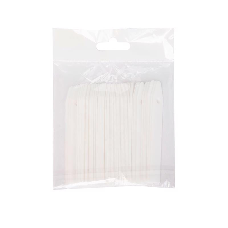 PANACEA - Panacea 4 in. H X 3.63 in. W X 0.5 in. D White Plastic Plant Label