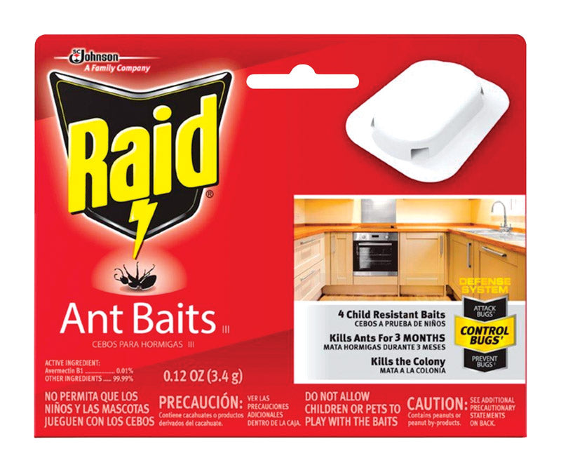 RAID - Raid Ant Bait 4 pk - Case of 12