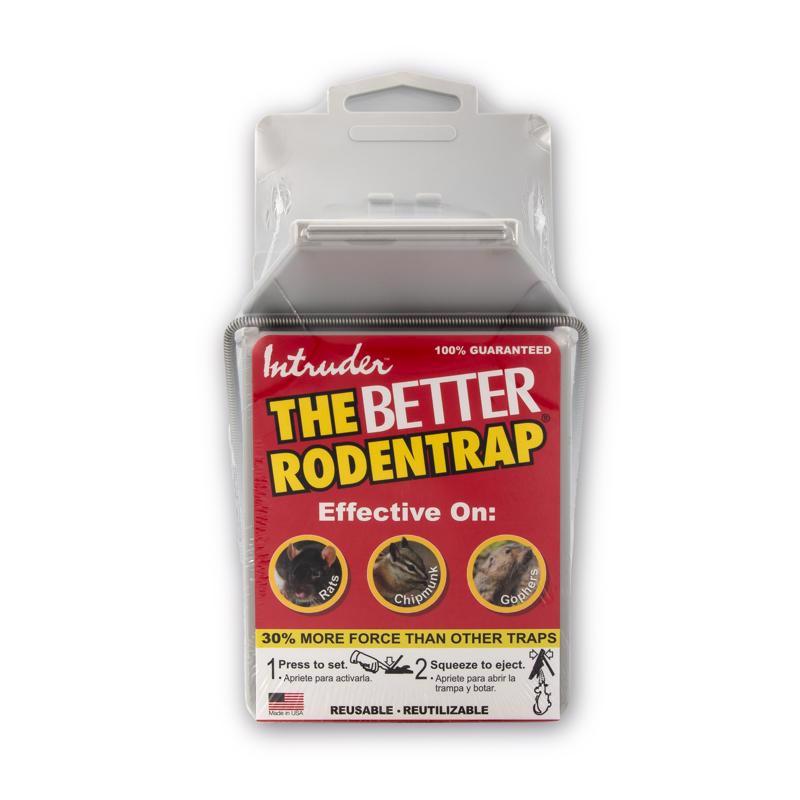 INTRUDER - Intruder The Better Rodentrap Large Snap Trap For Rodents 1 pk - Case of 6
