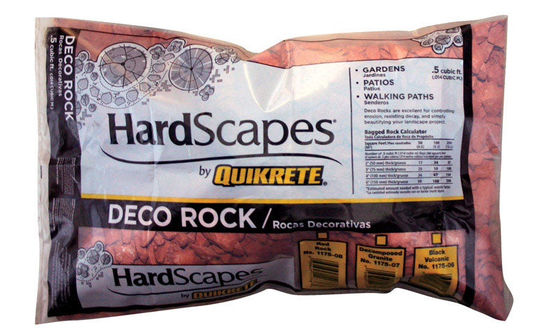 QUIKRETE - Quikrete HardScapes Red Decorative Stone 0.5 cu ft 50 lb