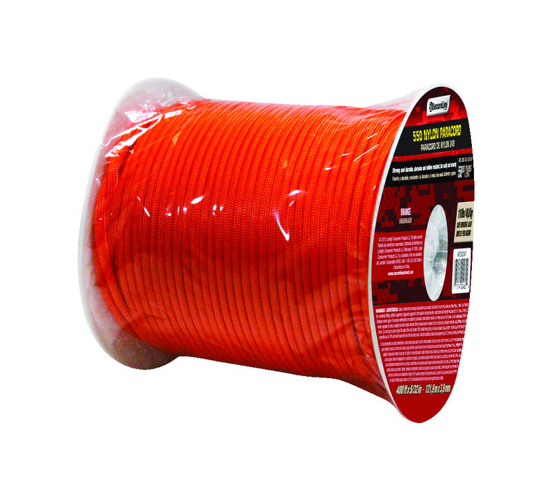 KOCH - Koch 5/32 in. D X 400 ft. L Orange Braided Nylon Paracord