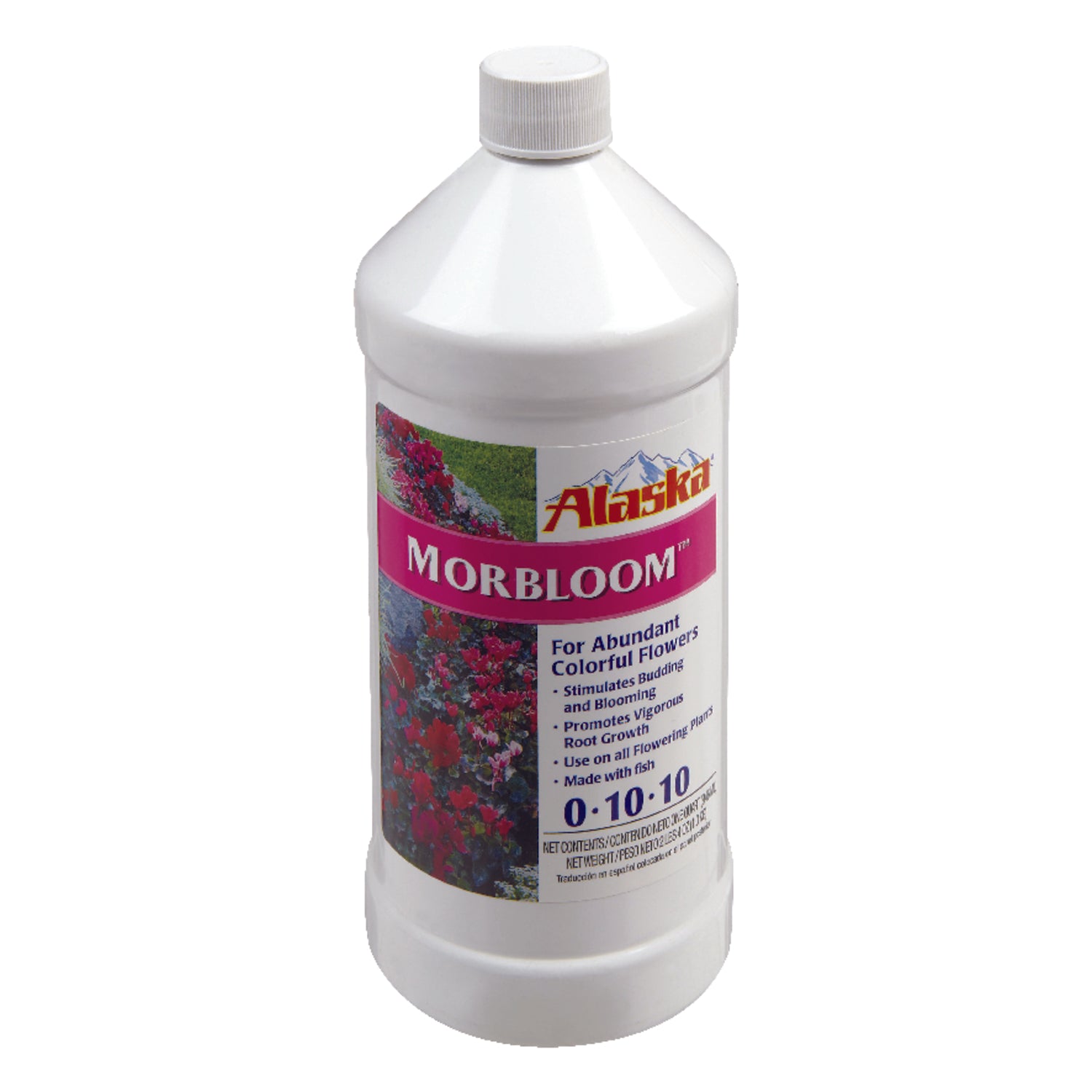 Alaska Morbloom Organic Liquid Plant Food 1 qt - Case of 12