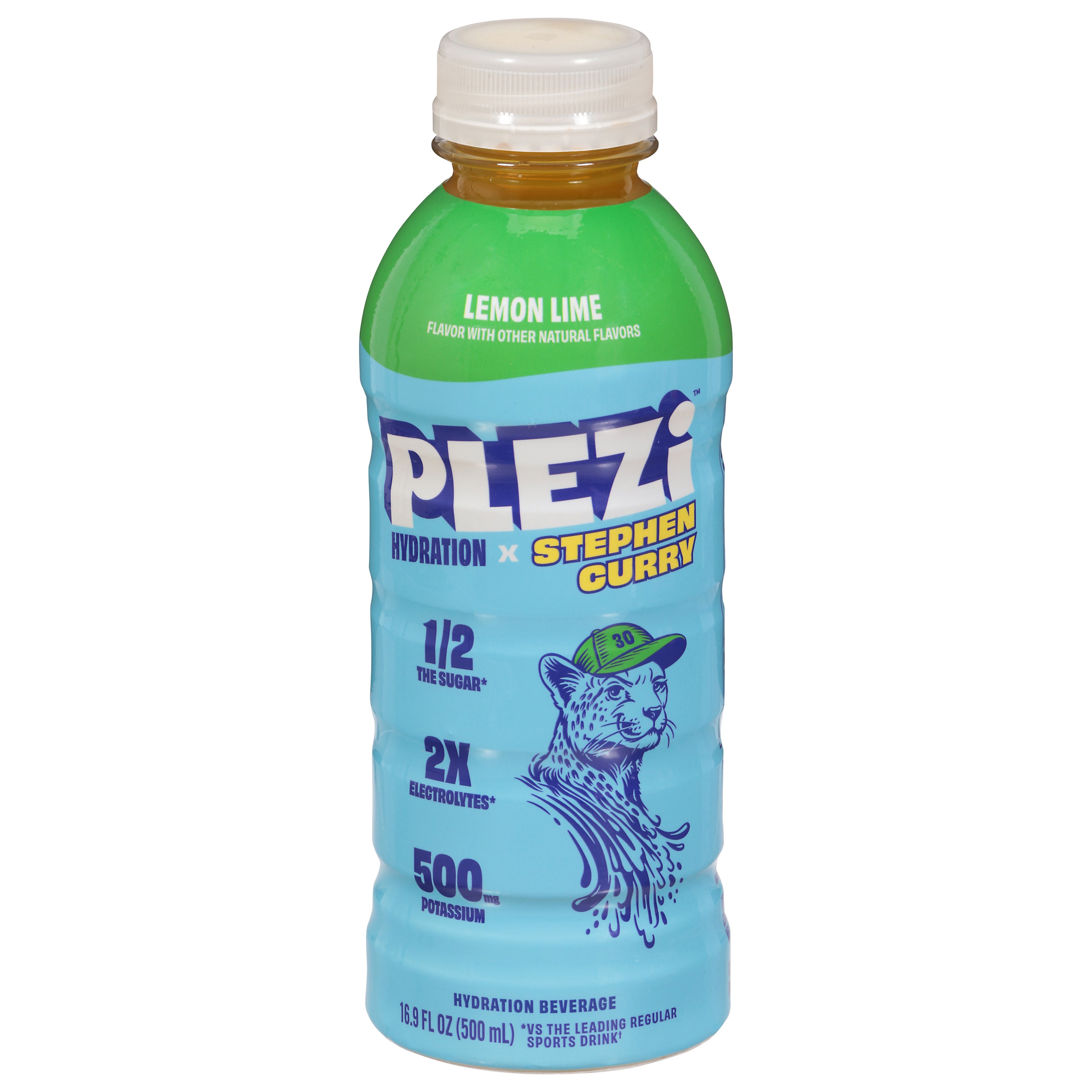 Plezi Lemon Lime Hydration Beverage 16.9 fl oz - Case of 12