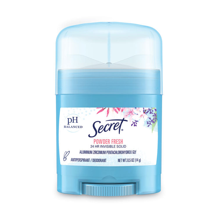 Secret - Invisible Solid Anti-Perspirant and Deodorant, Powder Fresh, 0.5 oz Stick