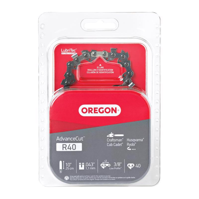 OREGON - Oregon AdvanceCut R40 10 in. 40 links Chainsaw Chain