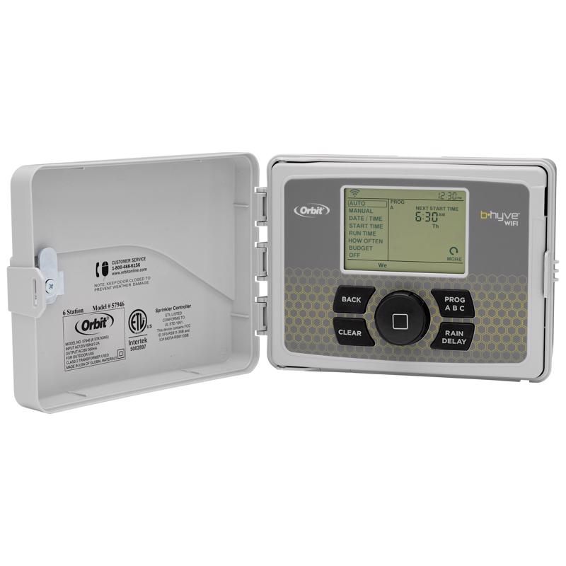ORBIT - Orbit B-Hyve Programmable 6 Zone WiFi Sprinkler Timer
