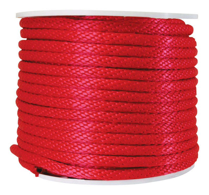 KOCH - Koch 5/8 in. D X 140 ft. L Red Solid Braided Polypropylene Derby Rope