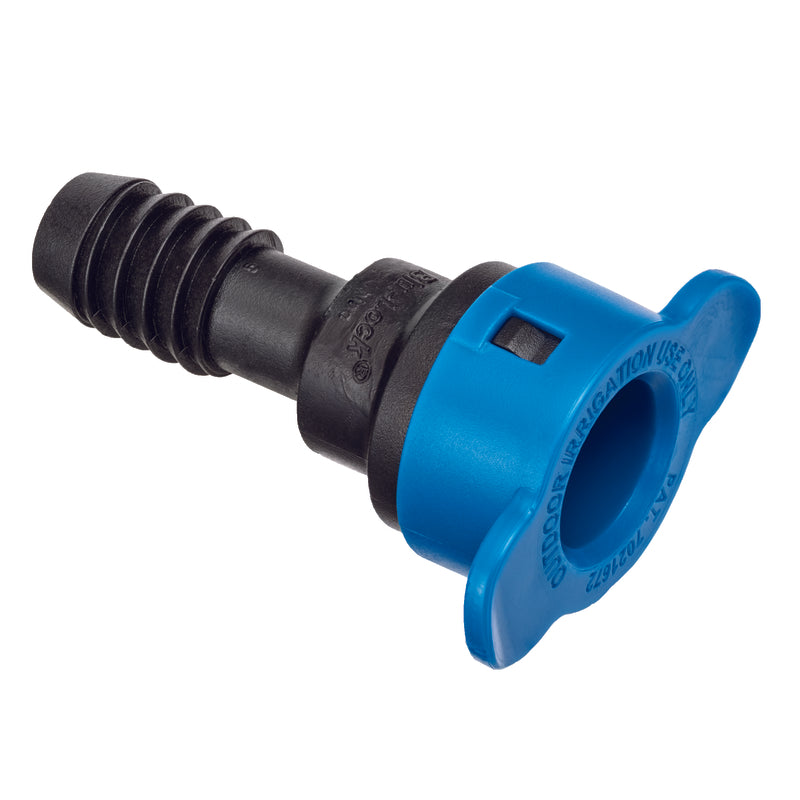 ORBIT - Orbit Blu-Lock 1/2 in. D X 2 in. L Barbed Adapter