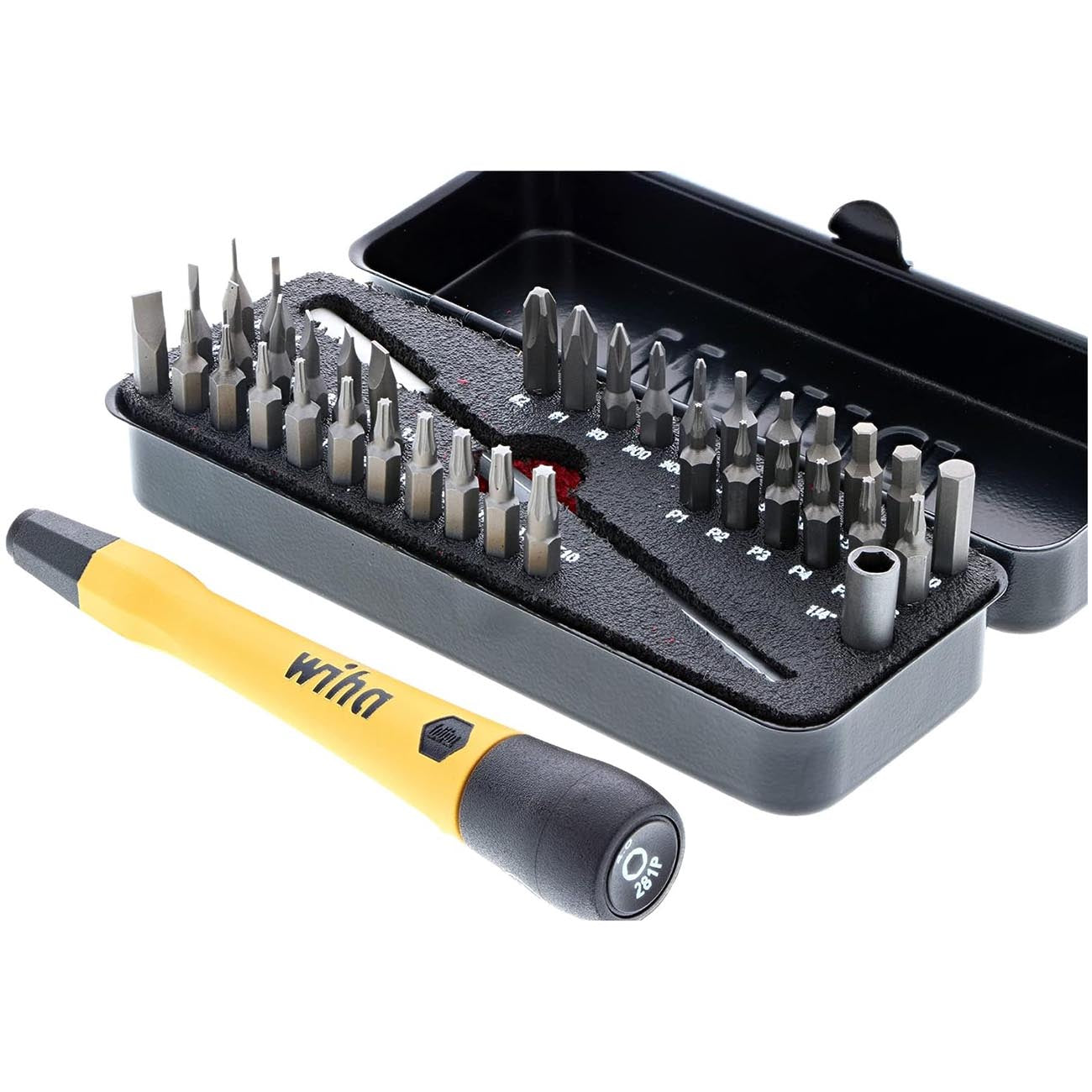 WIHA 39 Piece ESD Safe Go Box MicroBits Set