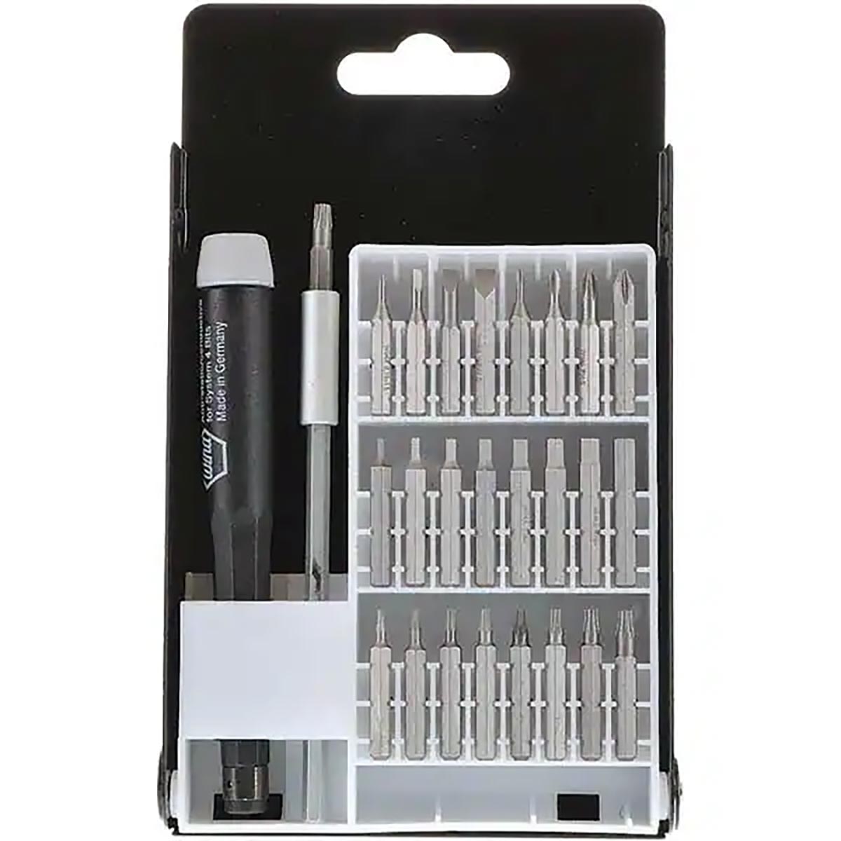 Wiha System 4 ESD Safe MicroBits Set (27 Piece Set)