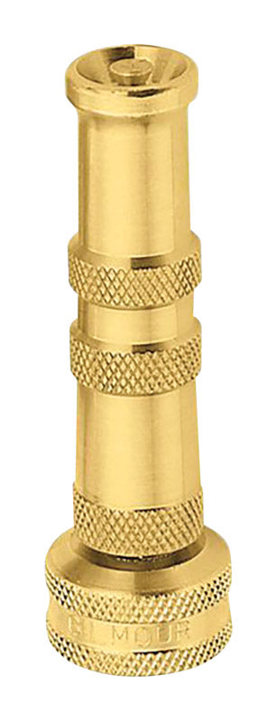 GILMOUR - Gilmour Adjustable Twist Brass Heavy-Duty Hose Nozzle